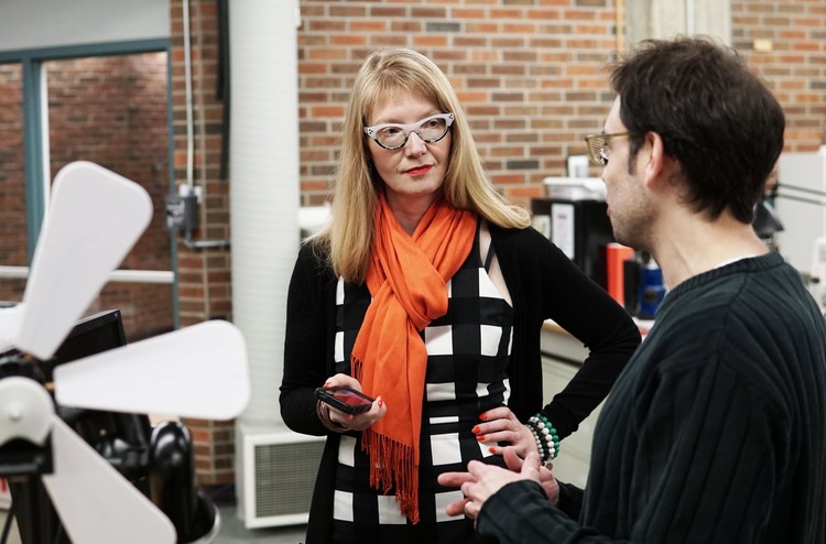 Future Energy Systems Principal Investigator Sheena Wilson interviews fellow Principal Investigator Marc Secanell.