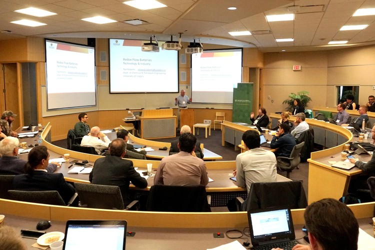 University of Calgary Professor Ted Roberts delivers the workshop keynote.