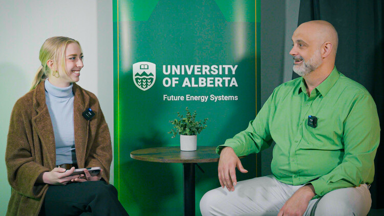 FES Research Communications Coordinator Elyse Dzenick interviews Dr. David Bressler for the Project Report