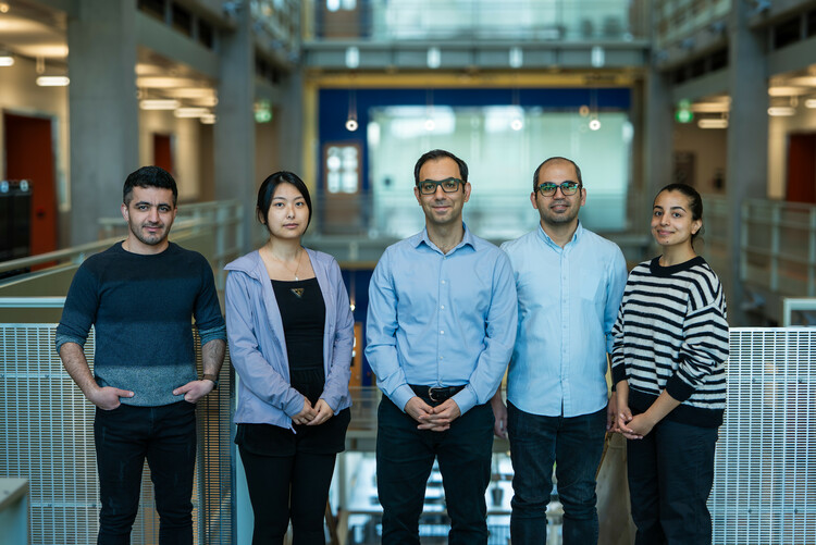 Dr. Hassan Dehghanpour and his research team.