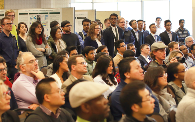 Members of the Future Energy Systems community at the 2018 Open House.