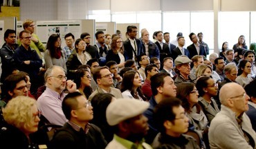 Standing room only at the second annual Future Energy Systems Open House