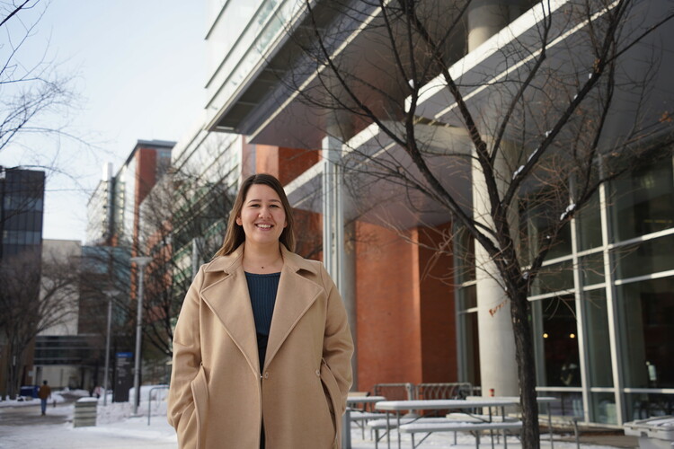 Environmental researcher Elisabeth Richardson says the U of A’s new Energy Pathways Career Mentorship Program gave her insight into the transferable skills her PhD offers to employers and the types of jobs she'd be interested in.
