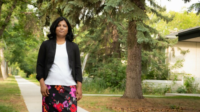 Nilusha Welegedara found that older neighbourhoods in Edmonton's south side with more greenery tended to be cooler than downtown or north-side areas. (Photo: Matt Photo Videography)
