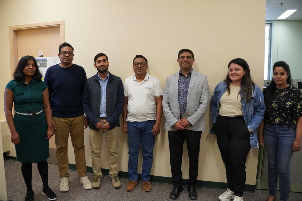 Dr. Sandeep Agrawal and his research team